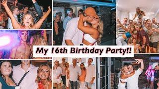 MY 16TH BIRTHDAY PARTY!!