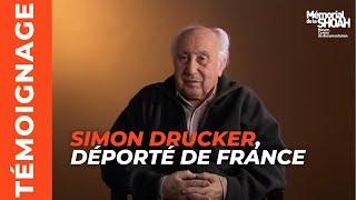 Simon Drucker, déporté de France au camp d’Auschwitz-Birkenau