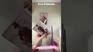 Victorian Circus Cards for Your Junk Journal ️ | Free Printable! #diy #papercraft #junkjournal