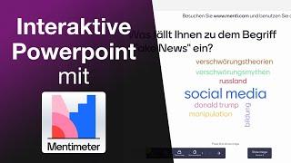 Einfach und interaktiv: Mentimeter für Präsentationen nutzen (Tutorial 2022)