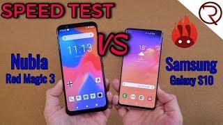 Samsung Galaxy S10 VS Nubia Red Magic 3 SPEED TEST