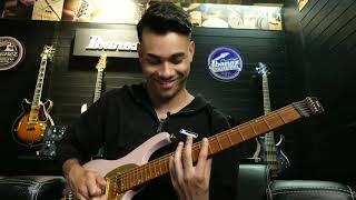 Ibanez Germany live : Manuel Gardner-Fernandes enthüllt seine neue Quest-Gitarre