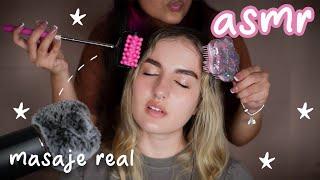 asmr Me hacen MIMOS Y MASAJES en persona para DORMIR ASMR REAL Ale ASMR :)