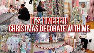 2024 CHRISTMAS DECORATE WITH ME! CHRISTMAS SHOPPING + MASSIVE HAUL, AFFORDABLE CHRISTMAS DECOR IDEAS