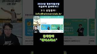 2024정부지원사업 대비 위너스패스로~! #정부지원사업 #정부지원금 #창업도약패키지 #창업도약패키지 #예비창업패키지 #예창패 #초창패