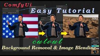 A05 How to Use ComfyUI for Quick Background Removal & Image Blending – Easy Tutorial for Beginners