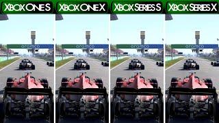 F1 2021 - Xbox One S|X & Xbox Series X|S - Comparison & FPS