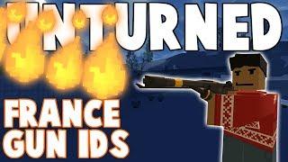 ALL FRANCE GUN IDS! (Unturned)