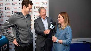 Murray Meets Two Millionth Fan London 2016