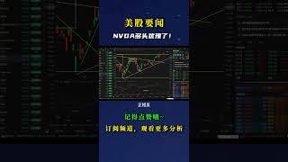 NVDA多头犹豫了！ #nvda股票 #crypto #美股碎股