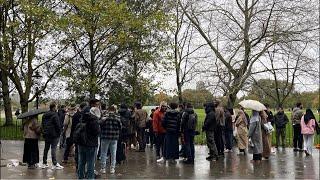 Watch live: Windy day at Speakers' Corner - London