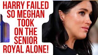 MEGHAN DECIDED TO TAKE ON THE QUEEN AFTER HARRY FAILED .. SHOCKING!  #meghan #meghanandharry #royal