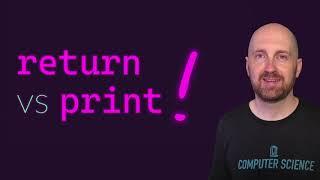 Return vs Print - Python