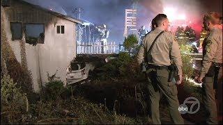 Sonoma County sheriff's deputy crashes into home near Bodega Bay