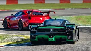 Ferrari XX-cars at Nürburgring 2024 | FXX evo, 599xx evo, FXXK evo