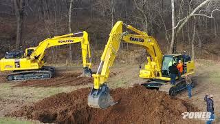 Power Equipment Customers Learn About Komatsu's Smart Construction Solutions at Demo Day