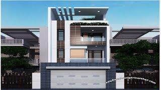 Mẫu Nhà Phố Mặt Tiền 6m 2018  - Công ty xây dựng Nguyên