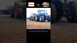 New holland vs fendt vs class tractor tochan #automobile #tractorpulling #tochanking #tochan