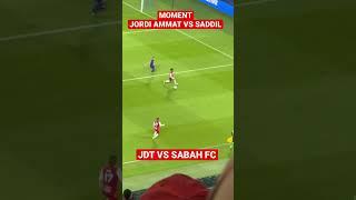 Moment Jordi Ammat kejar Saddil Ramdani‼️#football#shorts