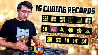 ALL OF MY OFFICIAL CUBING RECORDS (2023) 