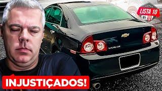 10 Carros Injustiçados