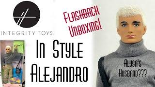 IN STYLE ALEJANDRO DOLL  FLASHBACK ️ INTEGRITY TOYS  EDMOND'S COLLECTIBLE WORLD  UNBOXING JANAY