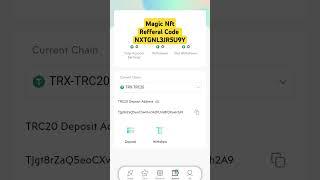 Magic Nft Refferal link https://magicnft.xyz/#signup?code=NXTGNL3JR5U9Y #magicNft