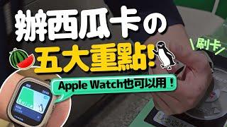 蘋果iPhone設定日本Suica西瓜卡一定要注意的五件事！Apple watch也可用！轉移、Apple Pay加值一次教學