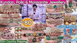 Latest Designer Bridal Kundan, Polki & Moissanite Jewellery Collection 2024 | Fancy Wedding Jewelry