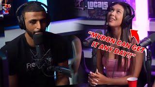 Girl On Fresh And Fit Has Hearts For Myron!! || “Maybe I Will F**K Myron” || Fresh and Fit