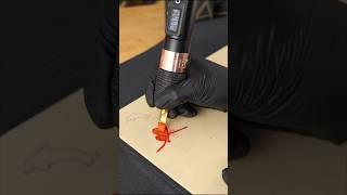 Ambition Soldier Wireless Tattoo Machine with Glory Cartridge #ambition #ambitionsoldier #tattoo