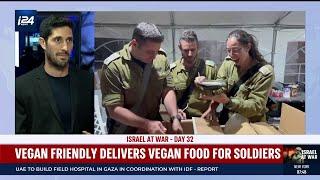 Vegan friendly delivers vegan food for soldiers