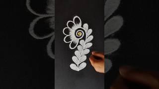 Creative Freehand Kolam rangoli Art designs  | easy muggulu | small rangoli for Daily use