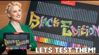 Reviewing The Faber-Castell Black Editon Coloured Pencils - Are they any good?