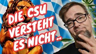 Die CSU ist in Sachen Drogenpolitik wirklich kein Musterschüler. Ob sich das noch ändert..