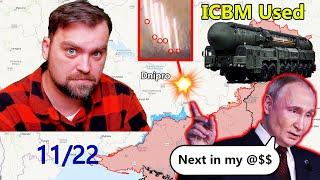 Update from Ukraine | Ruzzia Strikes Ukraine with ICBM | Yes, Putin is still bluffing