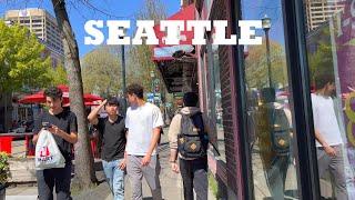 Seattle Walk : University of Washington Campus & U-District in April 2023