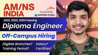 AMNS India Diploma Engineer Trainee: Eligibility, Salary, Facilities | Manish Mahato