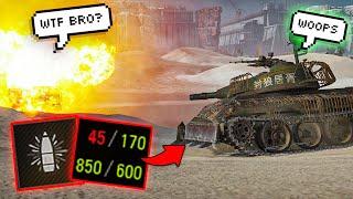 Nice idea to add 600 Alpha Derp! | World of Tanks Steel Hunter Bai Lang