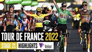 Party time in Paris | Tour de France 2022 Stage 21 highlights