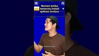 Hayo siapa di sini yang install terabox? pasti buat nonton pekob wkwk