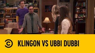 Klingon Vs Ubbi Dubbi | The Big Bang Theory | Comedy Central Africa