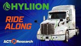 Ride Along with ACT Research featuring Hyliion's HyperTruck ERX