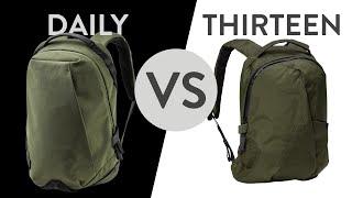 Able Carry Daily Backpack vs Thirteen Daybag Review - Which is the best everyday backpack for you?