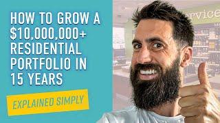 How to Grow a $10,000,000+ Residential Portfolio in 15 Years