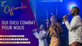 OUI DIEU COMBAT POUR NOUS | Impact Gospel Choir - Christophe MESLIEN, Grace MOUANGA & Estelle POUHA