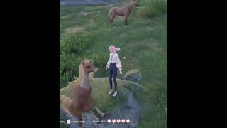 Skyrim glitch horse in Infinity Nikki?!