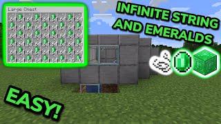 SIMPLE 1.21 STRING AND EMERALD FARM TUTORIAL in Minecraft Java