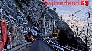 Alan Walker - Full Construction site in Switzerland Axenstrasse Schwyz Uri 