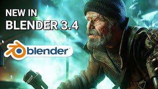 Blender 3.4 New Features in LESS than 5 minutes